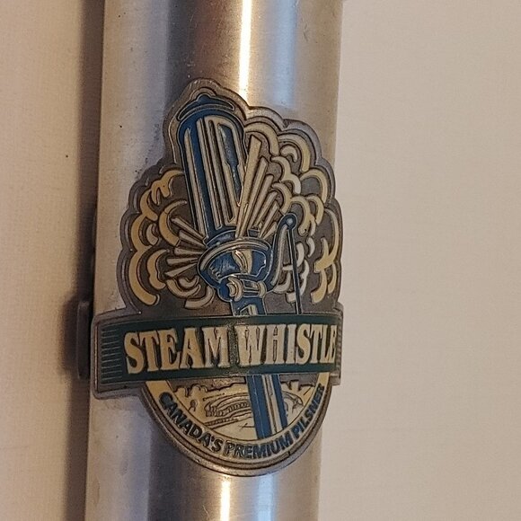 Vintage STEAM WHISTLE Draft Beer Tap Handle Medium Size - Picture 7 of 8